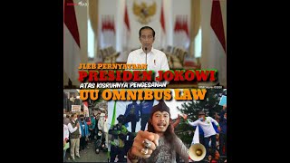 JLEB PERNYATAAN PRESIDEN JOKOWI ATAS KISRUHNYA PENGESAHAN UU OMNIBUS LAW #omnibuslaw #uuciptakerja