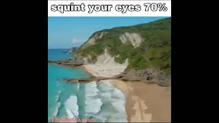 Squint your eyes 70%