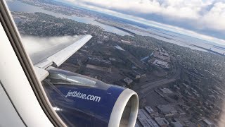 MSFS 2020 – Stunning LaGuardia Takeoff – JetBlue Airways – Airbus A320-232 – LGA – SCS Ep. 44