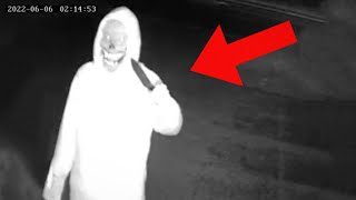 Scariest Things Caught On Security Cameras