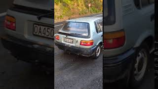 Toyota Corolla EE90 2E 1.3 Backfire Exhaust