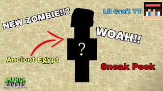 MCPE/BE PvZ Map Ancient Egypt Sneak Peak