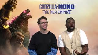 Brian Tyree Henry & Dan Stevens interview for  Godzilla X Kong: The New Empire