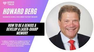 Howard Berg: How To Be A Genius, Develop Laser-Sharp Memory And Emotional Intelligence #shorts