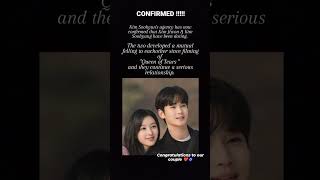 So happy for them #congratulations #queenoftears #kimsoohyun #kimjiwon #kpop #kdrama #viral