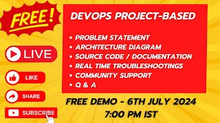 DevOps Project-Based Learning || New Batch Announcement