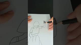 The Beginner s Guide to bts girl drawing!Girl drawing easy drawing💕#shortvideo #bts #btsarmy #girl