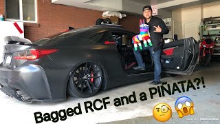 WILL I MAKE IT?! Bagged Lexus RCF goes on a ROADTRIP! CA to UT! (Part 1)