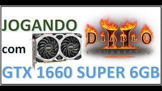 Jogando com GTX 1660 SUPER