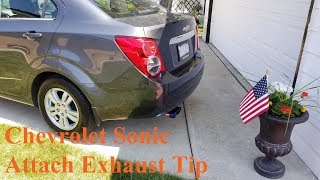 Chevrolet Sonic - Attach Exhaust Tip