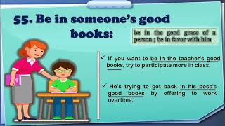 Be in someone's good books | meaning and use | Learn idioms