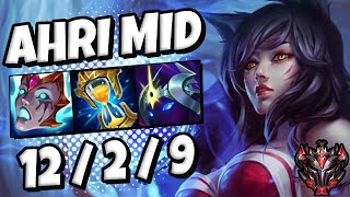 AHRI vs GAREN [ MID ] Lol KOREA Grandmaster Patch 11.17 ✅