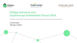 Philipp Schwartz and Inspireurope Stakeholder Forum 2024