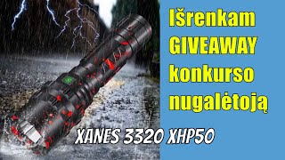 🔴[LIVE] išrenkam GIVEAWAY konkurso nugalėtoją / dovanojam XANES 3320 XHP50 prožektorių