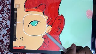 Draw With Me! In Procreate! Part 1|Be Magical Like Moi|#procreate #drawwithme