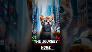 The Lost Kitten's Brave Adventure😺❤️🔥#cat #cute #ai #catlover #catvideos #cutecat #aiimages #aicat