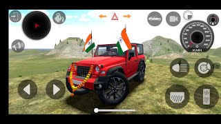 Dollar Song 😈😈 Modified Mahindra Black Thar || Indian Cars Simulator 3D || )Thar wala Games parts 54