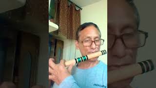 Mere dil mai aaj kya ha tu kahe to mai bata du#song#hindi#flute dhun#shorts