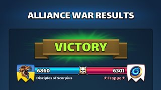 Empires & Puzzles: DOS vs (Greek) Frappe - Alliance War - Rush Attack