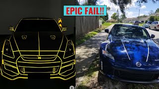 Tron 370Z Ends In An EPIC FAIL!