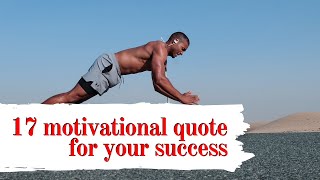 17 motivational quote for your success