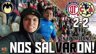 DIABOLICO EMPATE! | BENDITO VAR! | TOLUCA 2-2 AMÉRICA GOLES Y REACCIONES EN EL NEMESIO DIEZ