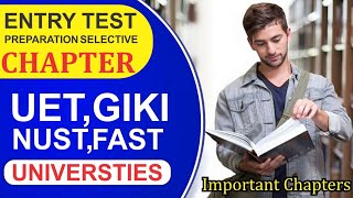 NUST, GIKI, PIEAS, FAST,UET, COMSATS Entry test Preparation Mathematics important Lesson