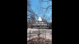 Exploring Tomkins Square Park | No Park Left Unturned #shorts