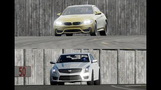 Forza 7 | BMW M4 vs Cadillac ATS-V around TOP GEAR Track!