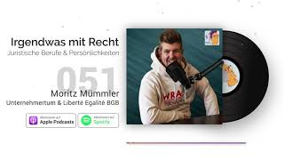 Jura-Podcast: Unternehmertum & Side Hustle | Interview Moritz Mümmler | IMR #051