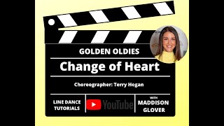 Change Of Heart Demo & Tutorial Line Dance Maddison Glover