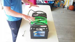 How to Wire a 24V and 36V Battery System Deep -Wiring Trolling Motor Batteries in Series