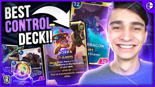 Norra Elder Dragon Control!! | BEST Control Deck in Legends of Runeterra!!