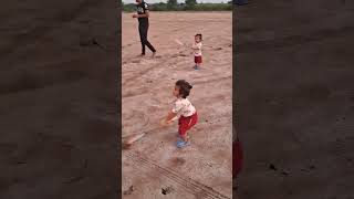 TWEENS practicing BADMINTON #tweens #badminton #saina #parinda #viral #dhyanam #children #kid #baby