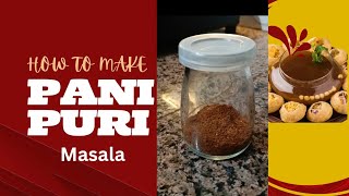 Panipuri masala recipe| No FAIL 💯 % success