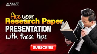 RESEARCH TIPS✅ Hacks to Upgrade Your Research Paper Presentations - Aimlay #researchtips