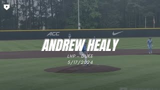 LHP Andrew Healy, Duke - 05/17/2024