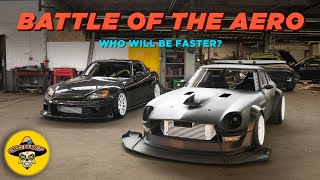 Carbon Fiber Aerodynamics | Honda S2000 vs 240z Datsun