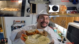 Čočková sekaná s bramborovou kaší a grilované kuře | Video návod - Recept | CZ 1080p