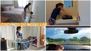 FIZ AS MALAS PARA VISITAR OS AVÓS, ORGANIZEI E LIMPEI USANDO MOP SPRAY |Amanda Maria