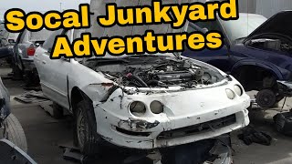 SoCal Junkyard Adventures # 1 - Searching for rare Integra and sc400 parts