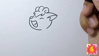 How to Draw Vulpix