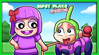 🌈 ESCAPE SCARY POLLY | Dipsy Plays Roblox Baby Polly's House Escape