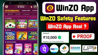 WinZO safety features | Why real or scam | Winzo safety policy