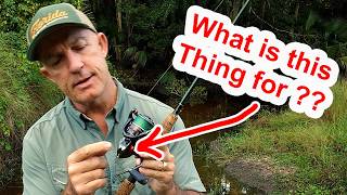 Why is your spinning reel turning both ways? (its probably not broken)