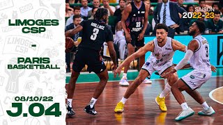 J.4 - Limoges CSP - Paris Basketball (107-100)