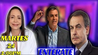 HABLA  MARIA CORINA EN HEROES DE LA DEMOCRACIA, PEDRO SANCHEZ Y ZAPATERO DOS DESCARADOS.