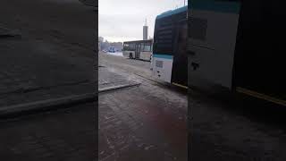 Экобус на маршрутах в г.Коломна. Снято на автовокзале Коломна. 24.12.2023. С наступающим!