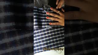 🍁🍃🍁Housecoat collar stitching tutorial video 🍀🌺🍀হাউসকোটের কলার সেলাই সহজ পদ্ধতি🍀🌺🍀#clothingdesign