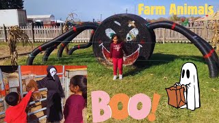 Halloween Educational Learn Farm Animals for Babies, Toddlers, Preschoolers, Kindergarten Kids |